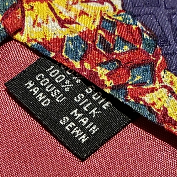 Picasso silk tie. - Picture 3 of 5